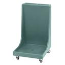 Cambro Slate Blue Standard Model Camdolly with Handle for Dish Racks, 22 3/16 x 36 3/4 x 24 3/16 inch.