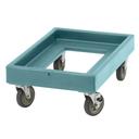 Cambro Slate Blue Camdolly with No Handle for Catering Equipment, 19 3/8 x 10 3/8 x 25 5/8 inch.