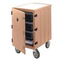 Cambro Coffee Beige Non Electric- Low Camcart for Food Storage Box, 32 x 37 1/2 x 21 1/2 inch.