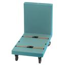 Cambro Slate Blue Utility Truck, 23 3/4 x 41 5/8 x 36 1/4 inch