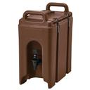 Camtainer Insulated Beverage Dispenser, Dark Brown, 2 1/2 Gallon.