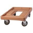 Cambro Coffee Beige Camdolly with No Handle for Catering Equipment, 20 3/4 x 9 x 27 5/8 inch.