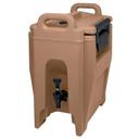 Cambro Ultra Camtainer, Coffee Beige, 2.5 Gallon.
