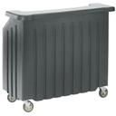 Cambro Granite Gray Standard Style Economy Small Portable Beverage Bar CamBar, 54 x 25 7/8 x 46 1/8 inch.