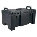 Black Cambro Insulated Food Pan Ultra Camcarrier, 26 5/8 x 18 x 15 3/4 inch.