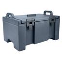 Cambro Granite Gray 100 Series Ultra Camcarrier Insulated Food Server, 26 5/8 x 15 3/4 x 18 inch.