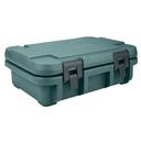 Cambro Granite Green Ultra Pan Carrier Insulated Food Server, 24 3/4 x 8 1/8 x 17 3/8 inch.