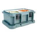 Cambro Slate Blue Ultra Pan Carrier Insulated Food Server, 24 3/4 x 10 1/8 x 17 3/8 inch.