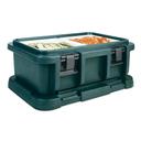 Cambro Granite Green Ultra Pan Carrier Insulated Food Server, 24 3/4 x 10 1/8 x 17 3/8 inch.
