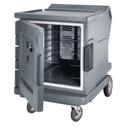 Camtherm Fahrenheit Thermometer Hot Low Profile Electric Food Holding Cabinet, Granite Gray, 30 1/2 x 42 x 42 3/8 inch.
