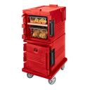 Cambro Hot Red Base Model Ultra Camcarts for Food Pans, 20 1/2 x 45 x 27 1/8 inch.