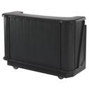 Cambro Standard Style Medium Size Portable CamBars Economy Soda System, Black, 67 1/2 x 28 1/2 x 47 1/2 inch.