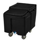 Cambro SlidingLid Ice Caddy, Black, 23 x 31 1/2 x 29 1/4 inch.