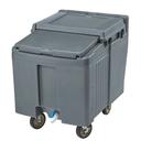 Cambro SlidingLid Ice Caddy, Granite Gray, 23 x 31 1/2 x 29 1/4 inch.