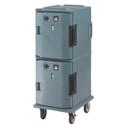 Cambro 110 Voltage Slate Blue Heated Camcart, 20 1/2 x 54 x 27 1/8 inch.