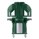 Cambro Kentucky Green Versa Food Bar with Standard Height and Standard Casters, 6 Feet.