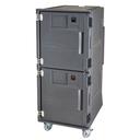 Cambro Pro Cart Ultra Charcoal Gray Tall 220 Volt Electric Cold Food Holding and Transport Cabinet, 28 x 36 1/2 x 66 inch