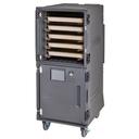 Cambro Pro Cart Ultra Charcoal Gray Tall 220 Volt Electric Hot/Cold Food Holding and Transport Cabinet, 28 x 36 1⁄2 x 66 inch