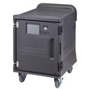 Cambro Pro Cart Ultra Charcoal Gray Low 220 Volt Electric Hot Food Holding and Transport Cabinet, 28 x 35 3/5 x 41 7/8 inch
