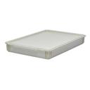 White 18 x 26 x 3 inch Pizza Dough Box -- 6 per case