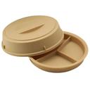 Beige Cambro 3-Compartment Camwear Heat Keeper -- 6 per case.