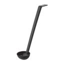 Cambro Plain Ladle, Black, 1 Ounce -- 12 per case.
