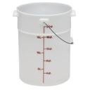 White Pail With Bail, 22 Quart -- 6 per case