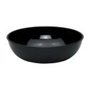 Cambro Camwear Black Polycarbonate Round Ribbed Bowl, 20.2 Quart Capacity -- 4 per case.