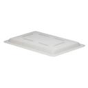 White 12 inch X 18 inch Flat Lid For Food Storage Boxes -- 6 per case
