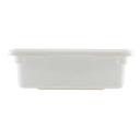 Cambro White Poly Half Size Food Box, 18 x 12 x 6 inch -- 6 per case.
