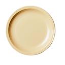 Cambro Camwear Beige Narrow Rim Plate, 5 1/2 inch Diameter -- 48 per case.