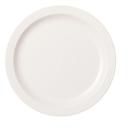 Cambro Camwear White Narrow Rim Plate, 9 inch Diameter -- 48 per case.