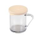 Clear Shaker Plastic With Salt and Pepper Beige -- 12 per case