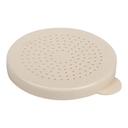 Beige Cambro Replacement Lid Only for Camwear Salt and Pepper Shaker -- 12 per case.