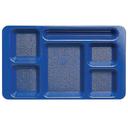 Cambro Polycarbonate Compartment Tray, Navy Blue, 9 x 15 inch -- 24 per case