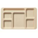 Cambro Polycarbonate Compartment Tray, Beige, 9 x 15 inch -- 24 per case