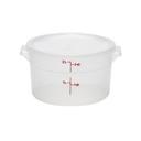 Translucent 2/4 Qt Container Cover -- 12 per case