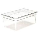 Clear 1/1 Size 12 3/4in X 20 7/8in Camwear Food Pan, 27 Quart -- 6 Each.