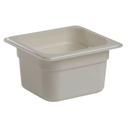 Camwear White Cover Only for One Sixth Size Food Pan, 1.6 Quart -- 6 per case