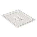 Camwear Cover with Handle for Half Size Food Pan, Clear -- 6 per case