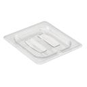 Cambro Camwear Polycarbonate Clear Sixth Pan Cover with Handle
