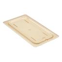 Cambro Amber H Pan High Heat Flat Cover Only, 6 15/16 x 12 3/4 inch -- 6 per case.
