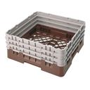 Cambro Camrack Polypropylene Brown Full Size with 3 Extender Base Rack, 19 3/4 x 19 3/4 x 8 7/8 inch -- 3 per case.