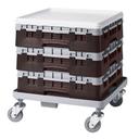 Cambro Camrack Polypropylene Brown Full Size with 1 Extender Base Rack, 19 3/4 x 9 7/8 x 5 5/8 inch -- 5 per case.