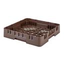 Cambro Camrack Polypropylene Brown Full Size No Extender Base Rack, 19 3/4 x 19 3/4 x 4 inch -- 6 per case.