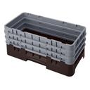 Cambro Camrack Half Size Base Rack, Brown, 19 3/4 x 9 7/8 x 8 7/8 inch -- 3 per case.