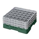 Camrack 36 Compartment Full Size Glass Rack with Three Extender, Sherwood Green -- 3 per case.