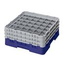 Cambro Camrack Polypropylene Navy Blue Full Size 36 Compartment Glass Rack, 6 7/8 inch -- 3 per case.
