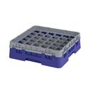 Cambro Camrack Polypropylene Navy Blue Full Size 36 Compartment Glass Rack, 3 5/8 inch -- 5 per case.