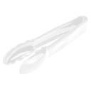 Cambro Camwear White Scallop Grip Tong, 6 inch -- 12 per case.